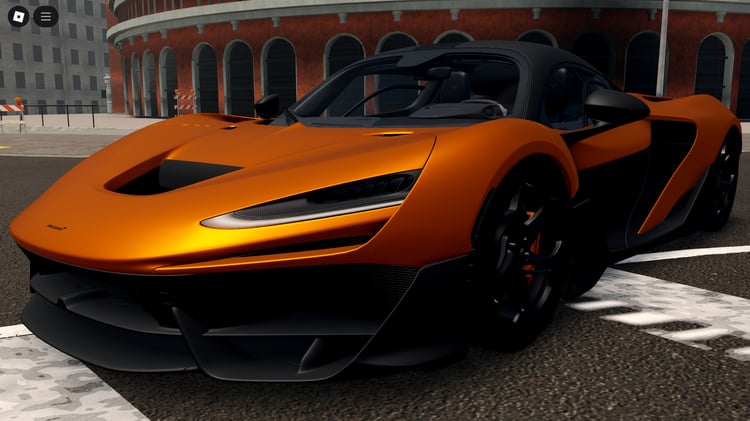 Roblox McLaren W1 front view