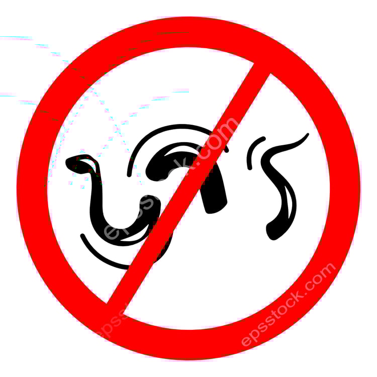 Danger sign, snakes in water