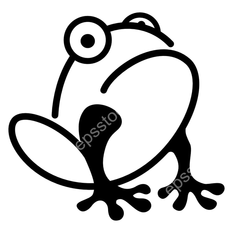 small frog logo