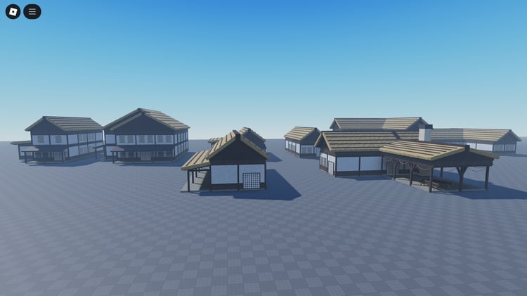 Roblox Japanese traditional building pack