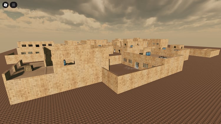Roblox CQB Buildings Pack exterior overview