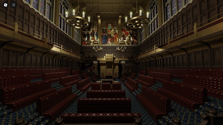 Roblox UK Houses of Parliament exterior view