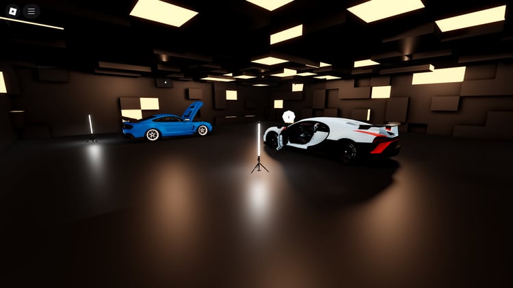 Ford Mustang GT500 Hycade inside Cube Room Roblox