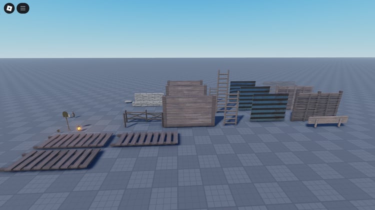 Roblox WW1 trench kit assets
