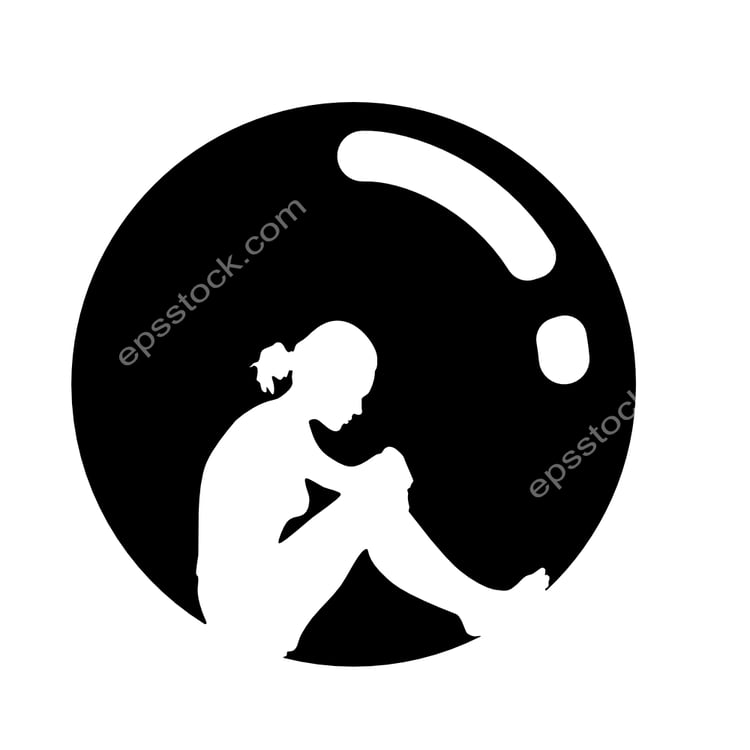 human In Bubble