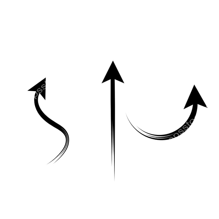 vector hand drawn arrows