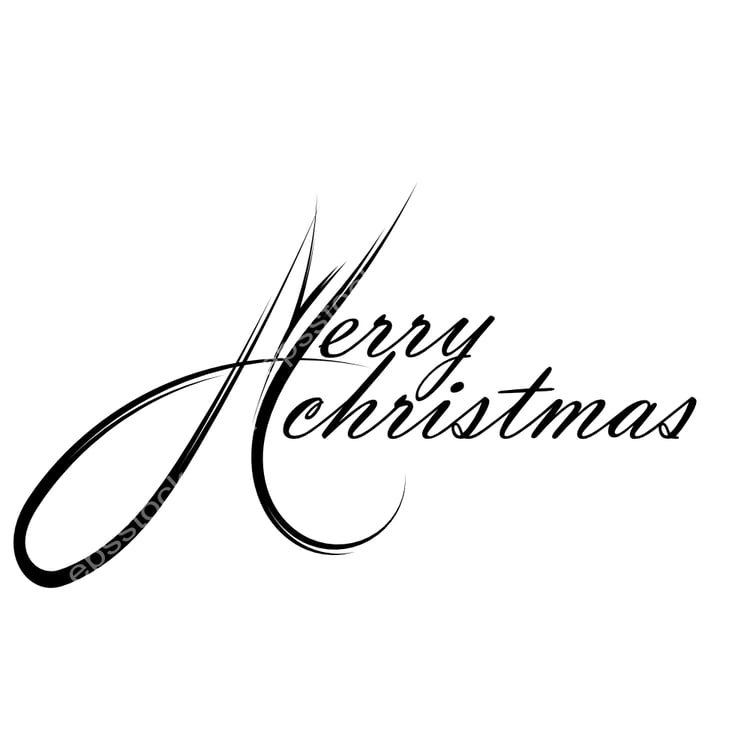 Merry christmas, text