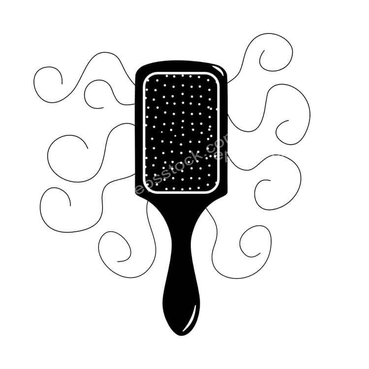 hair loss symbol
