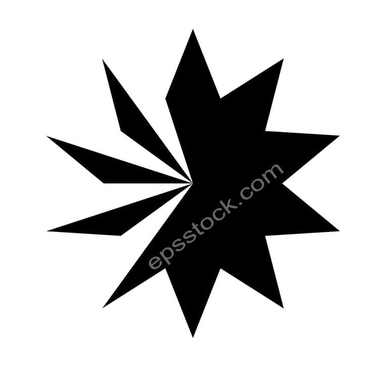 ten pointed star symbol