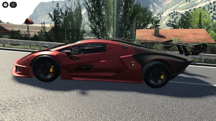 Side profile showcasing sleek aerodynamic design