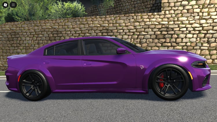 Side profile highlighting muscular sedan design
