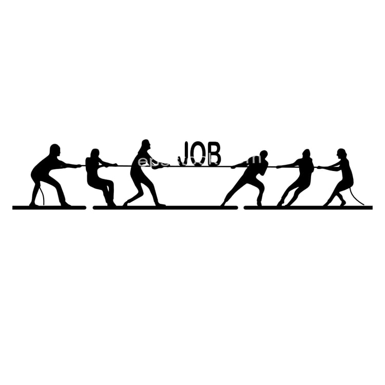 fierce competition for jobs
