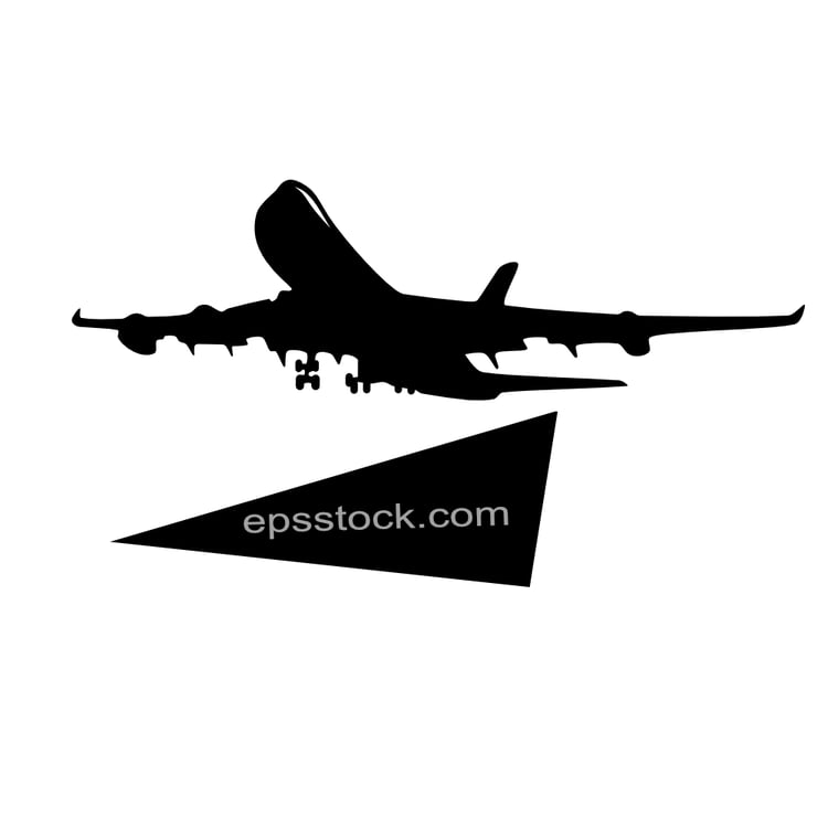 airplane taking off symbol