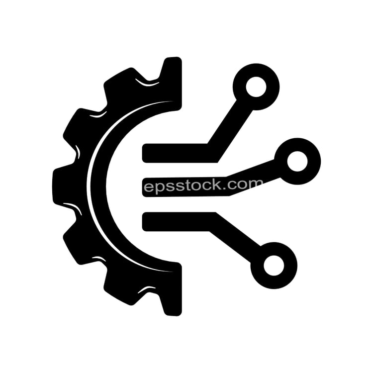 Digital transformation glyph
