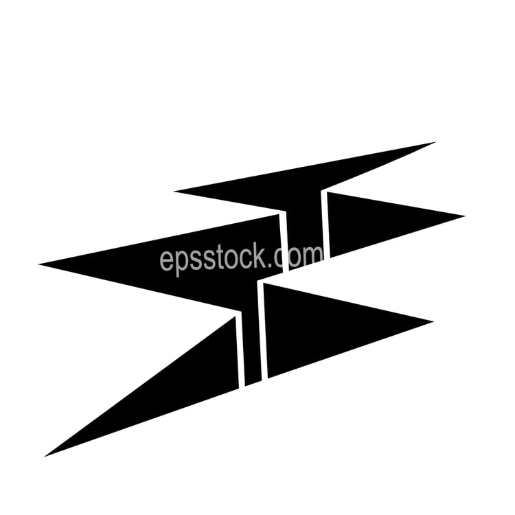ice crack symbol
