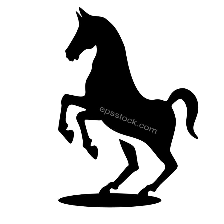 standing horse symbol