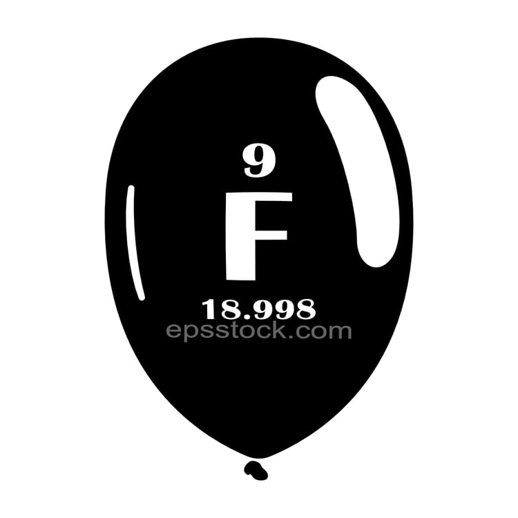 Fluorine chemical symbol