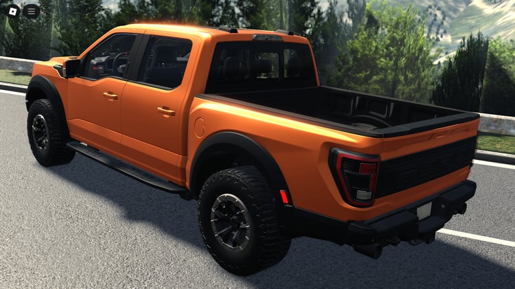 Side profile highlighting bold off-road truck design