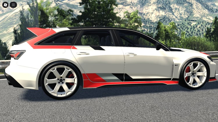 Side profile highlighting wagon and sporty design