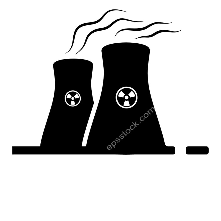 nuclear reactor symbol