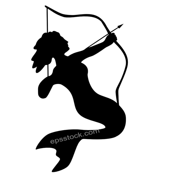 Mermaid Archer symbol