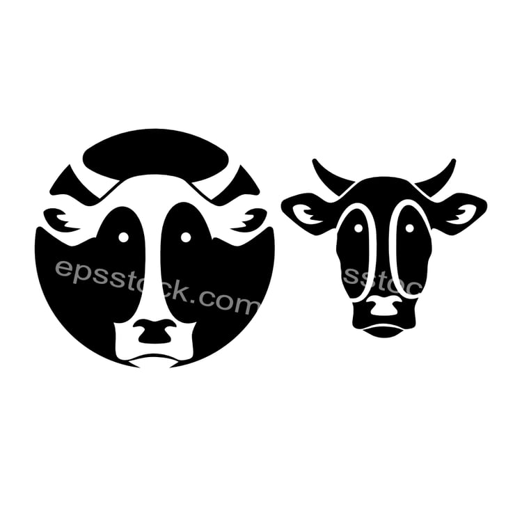 cow head symbol