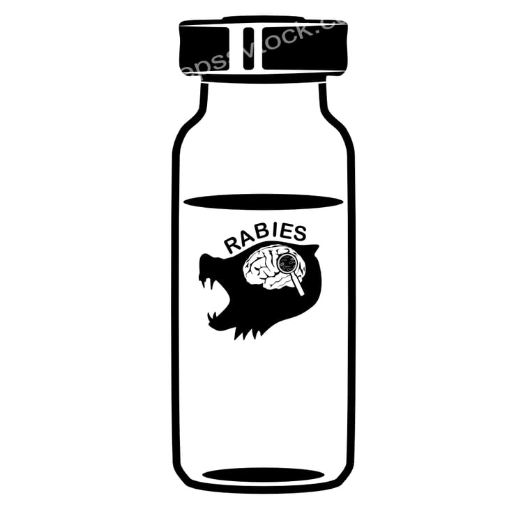 rabies vaccine symbol