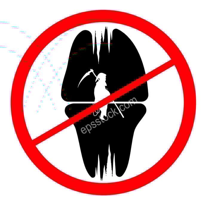 does not enter the cave, sign