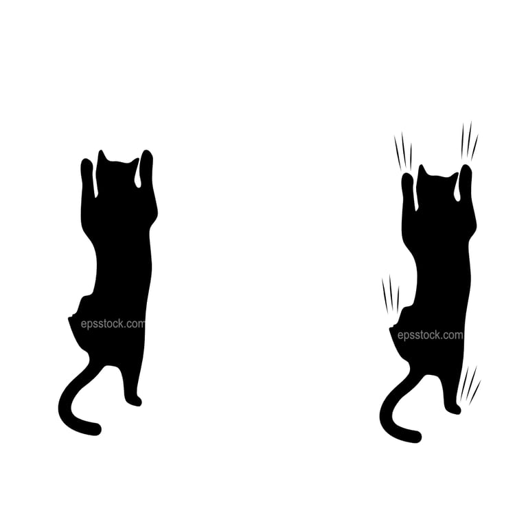Cat Climbing symbol