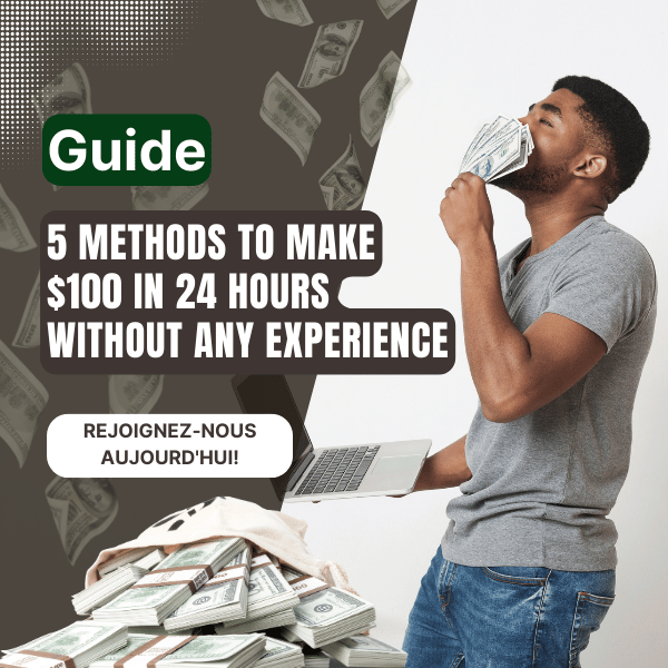 Looking to make your first $100 quickly, without any prior experience or technical skills? This guide shows you five practical, step-by-step methods to earn $100 in just 24 hours. Designed for beginners, students, freelancers, and anyone who wants fast, a