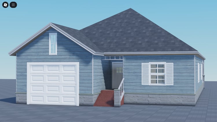 Side angle highlighting traditional suburban design