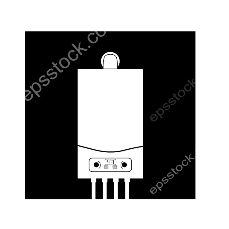 gas boiler symbol