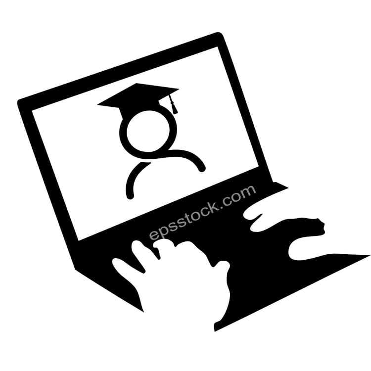 online school symbol