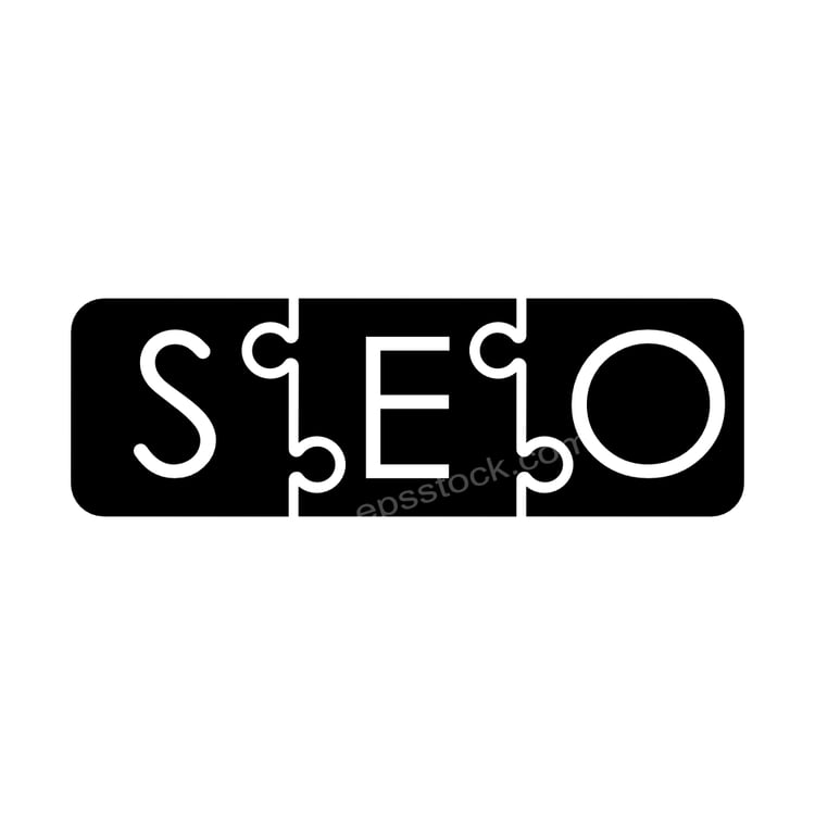 puzzle shape seo symbol