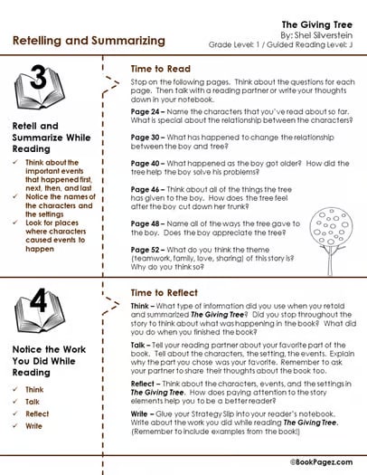 The Giving Tree by Shel Silverstein | Lesson Plans, Assessments, and Activities