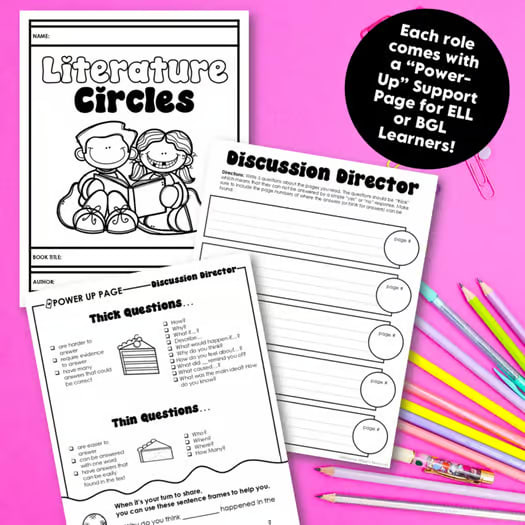 LiteratureCirclePrintableResources