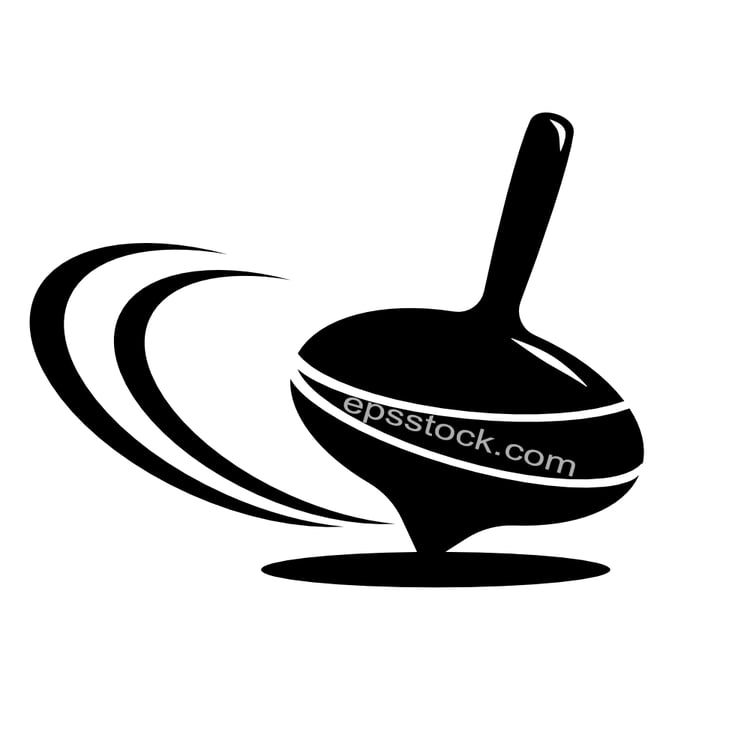 Spin top symbol