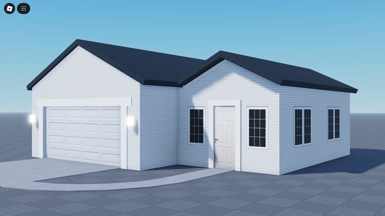 Side angle showing compact architecture