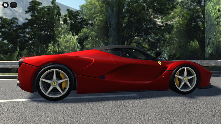 Side profile highlighting aerodynamic curves