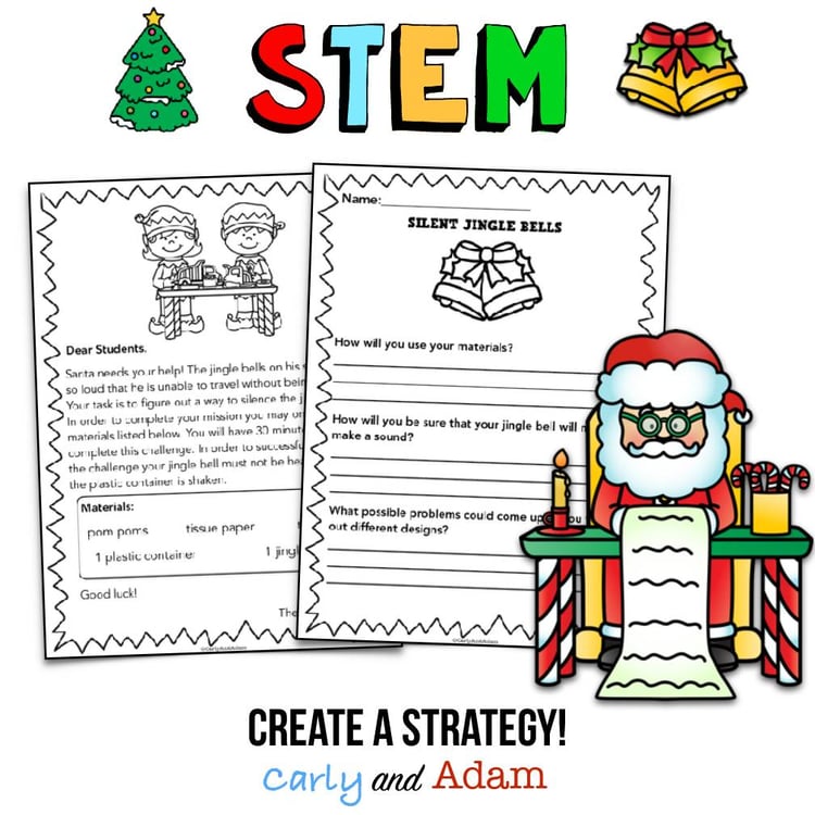 December Holidays Christmas STEM Activities Bundle