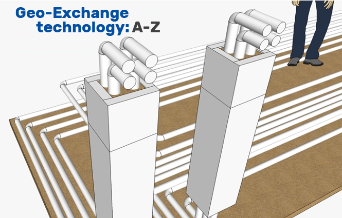 geo-exchange, earth tubes, climate battery