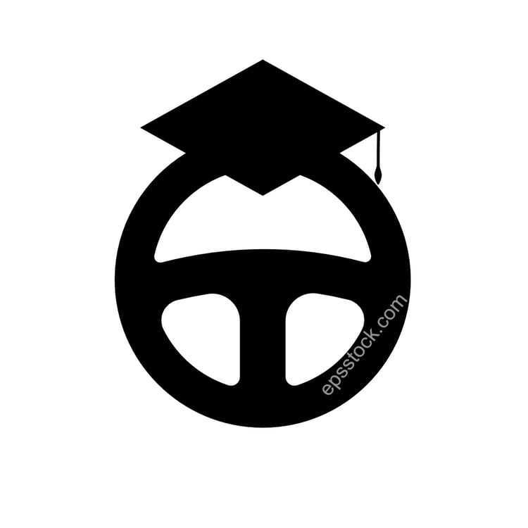 graduation cap for driving school