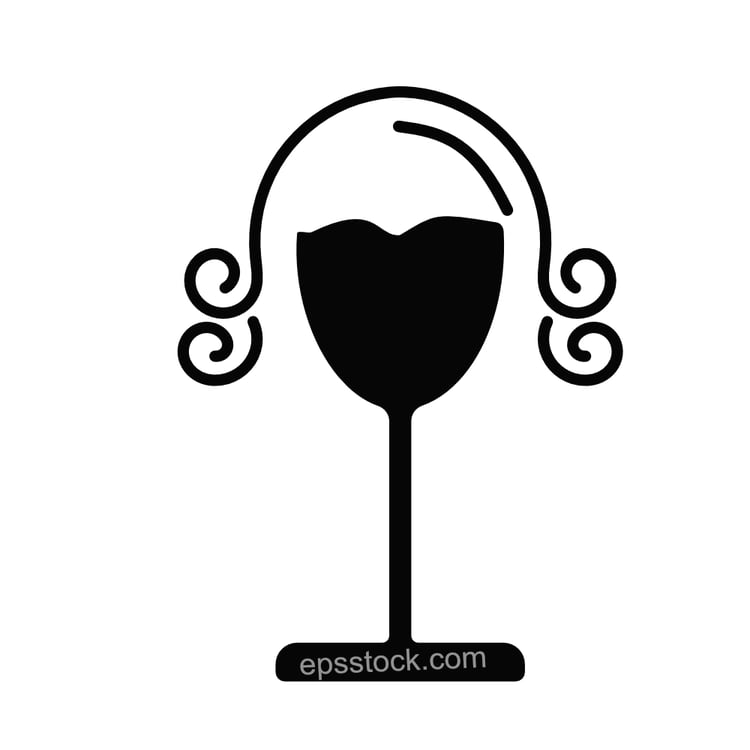 male wig symbol