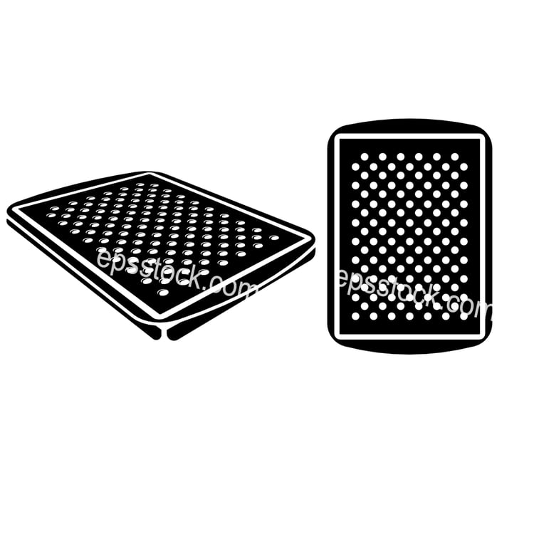 Barbecue Grill Tray Topper top view