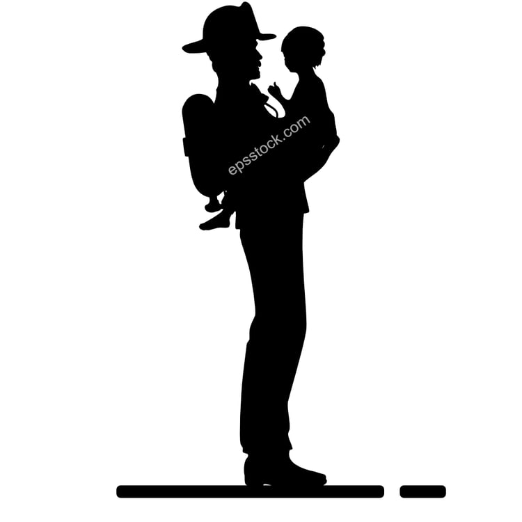 firefighter saving child