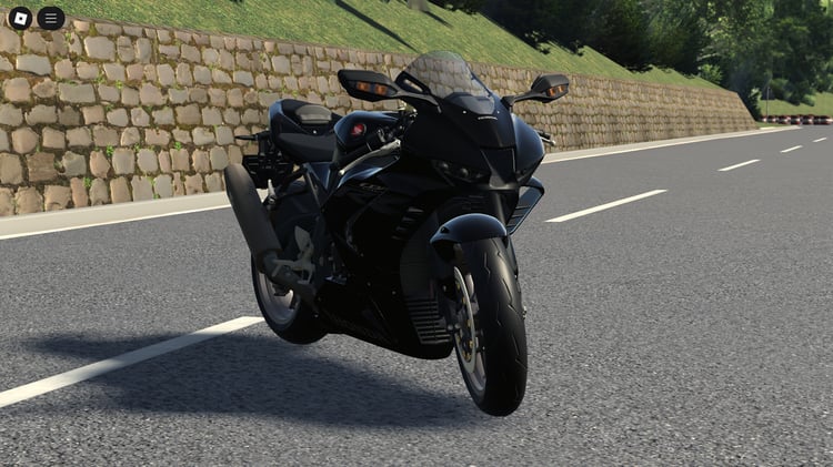 Close-up on aerodynamic fairings and headlights
