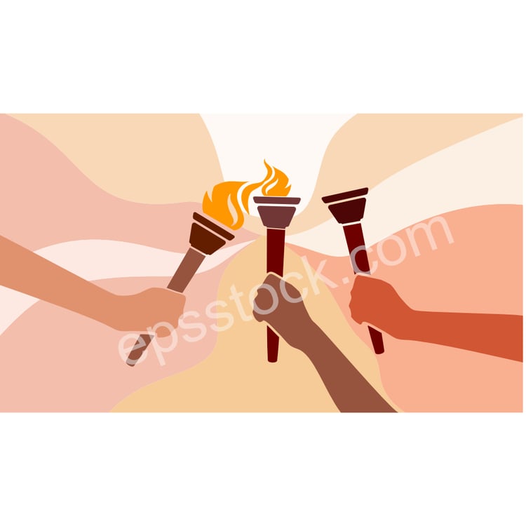 passing the flame of knowledge