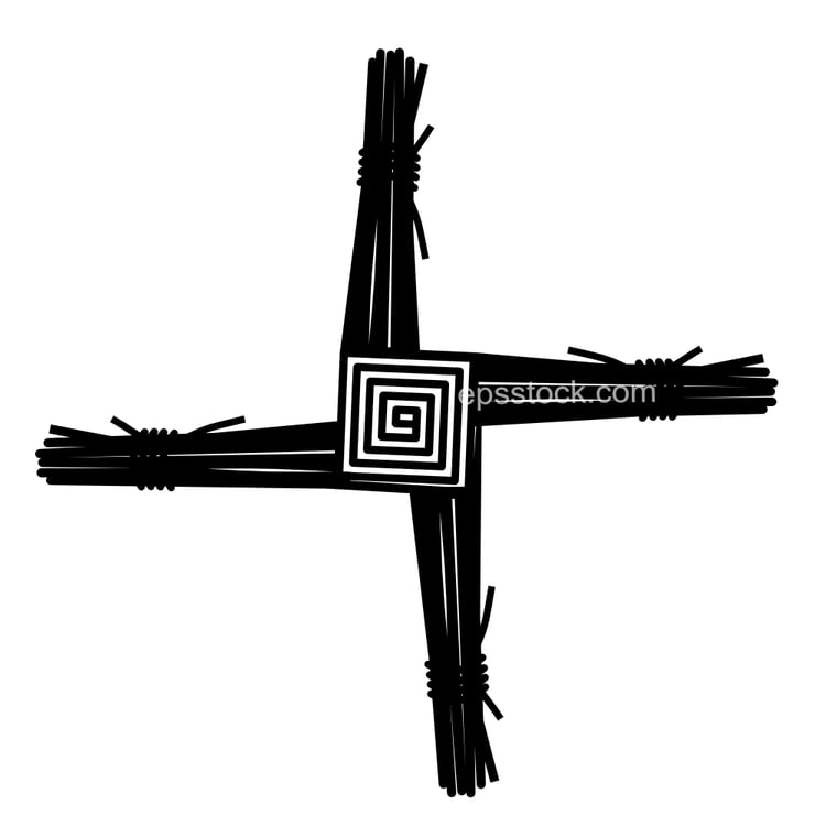Brigid's cross symbol