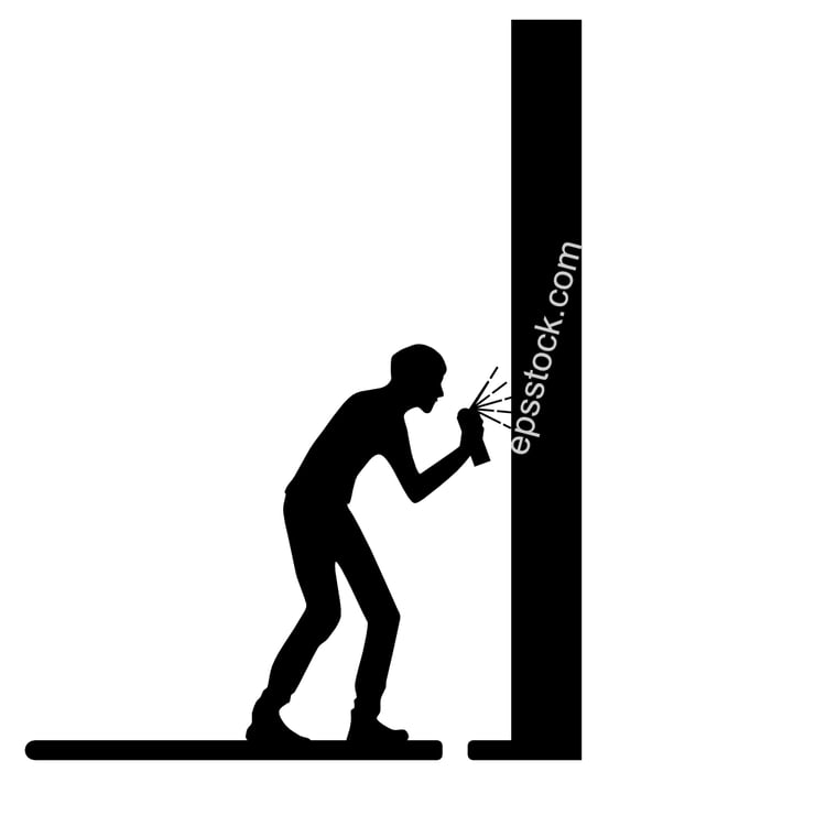 Street artist symbol