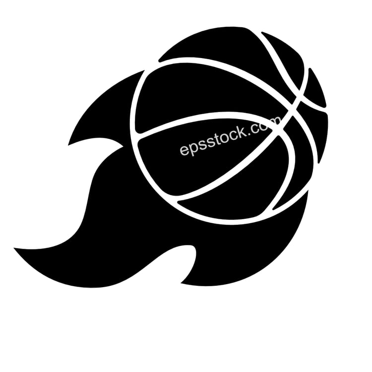 Basketball Fire Bal